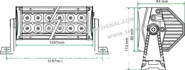 41.5 Inches LED Light Bar (DB3-80 240W)